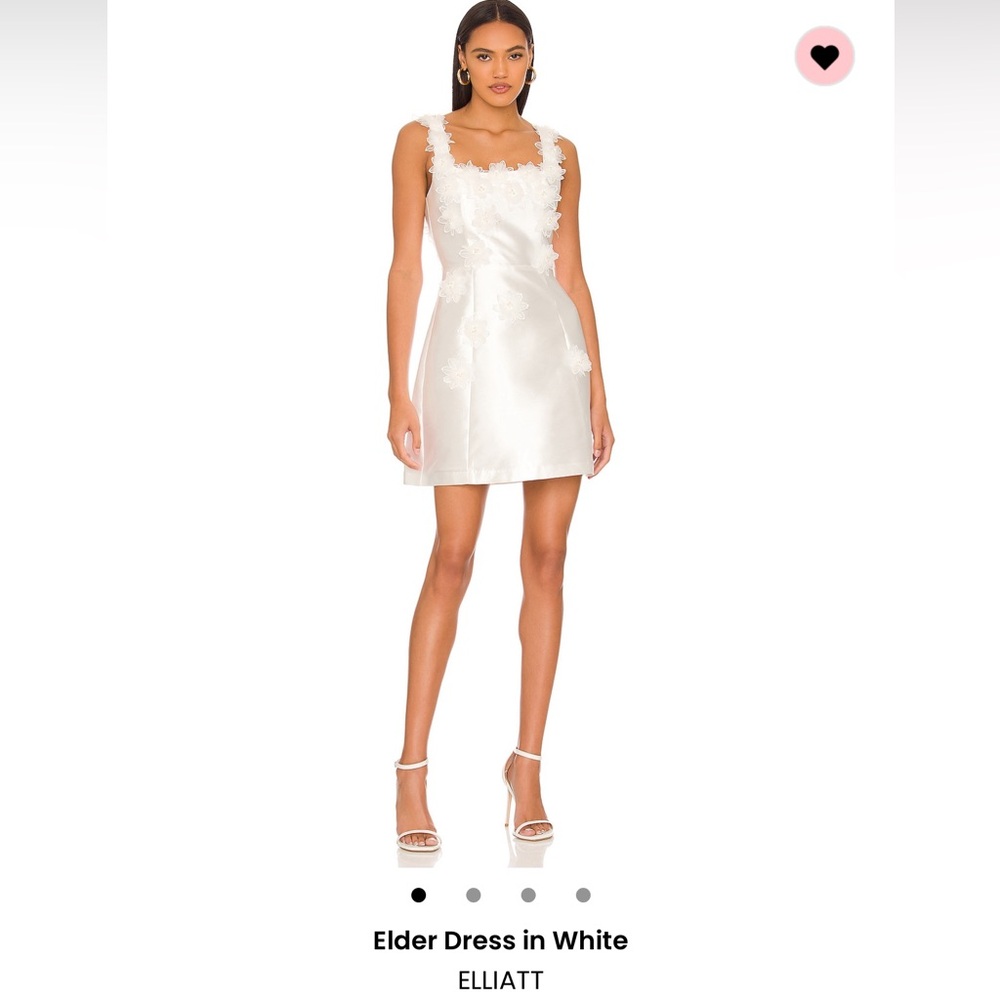 Elliatt Elder Dress in White